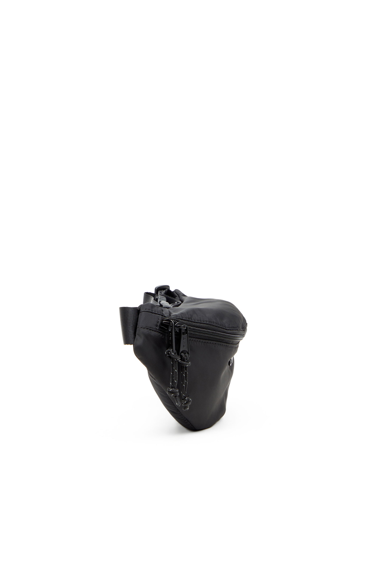 Diesel Belt bag in satin-touch fabric - Crossbody Bags Mens in Black
