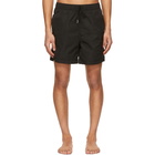 Moncler Black Nylon Boxer Mare Swim Shorts