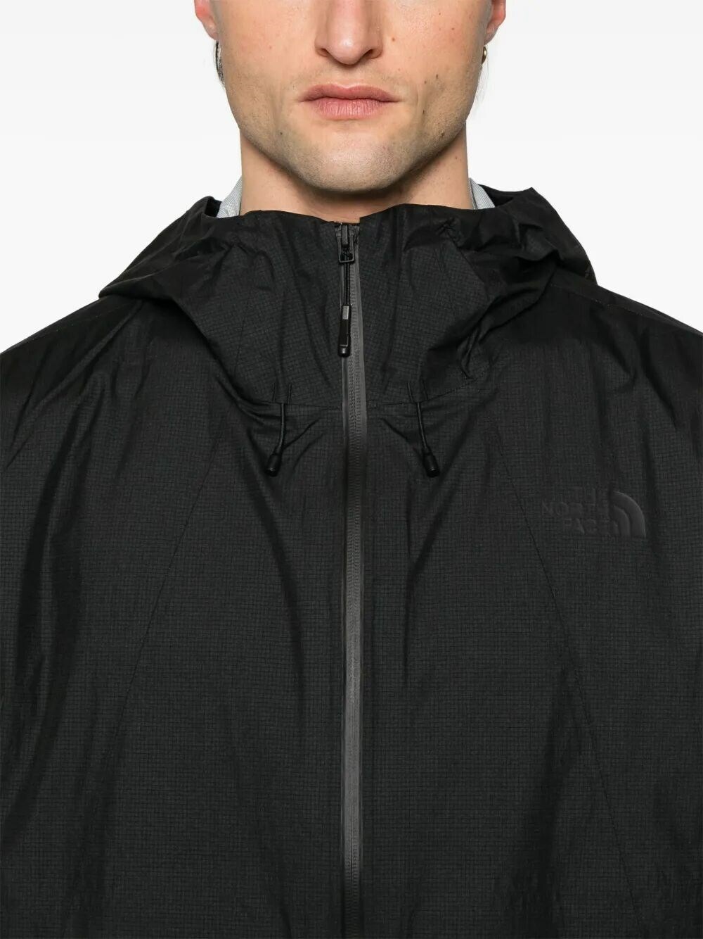 The North Face Man Packable Light Rain Jacket in Black