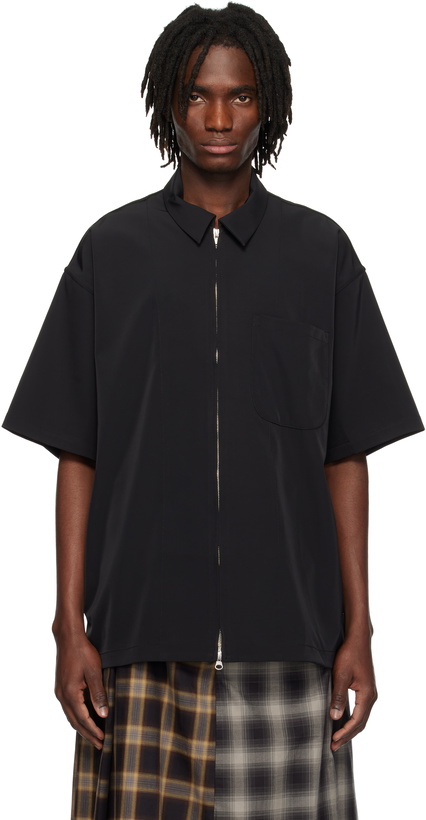 Photo: Song for the Mute Black Zip Up Gym Shirt