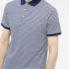 Polo Ralph Lauren Men's Stripe Polo Shirt in French Navy/White