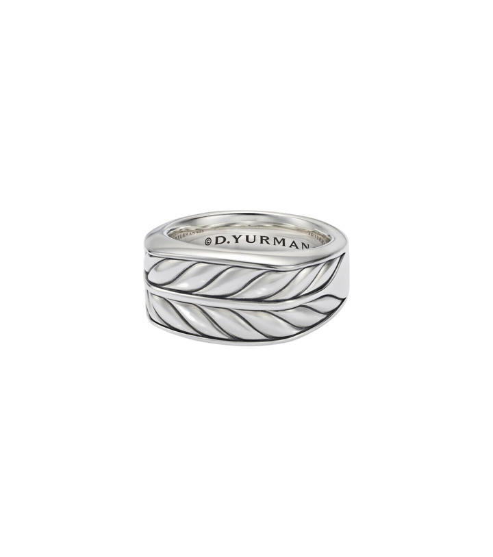 Photo: David Yurman Chevron sterling silver ring