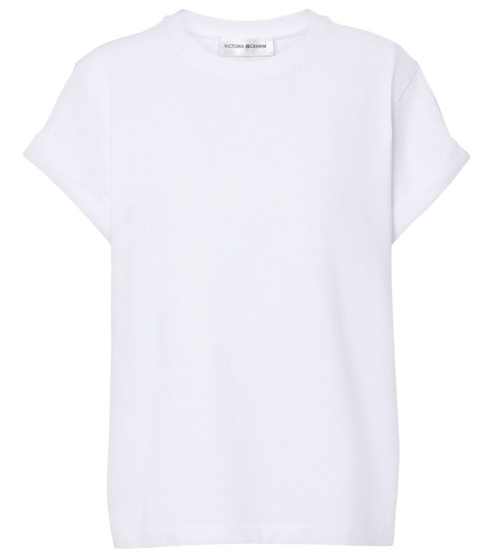 Photo: Victoria Beckham Tilly cotton jersey T-shirt