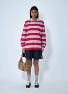 Miu Miu Striped Jersey Top