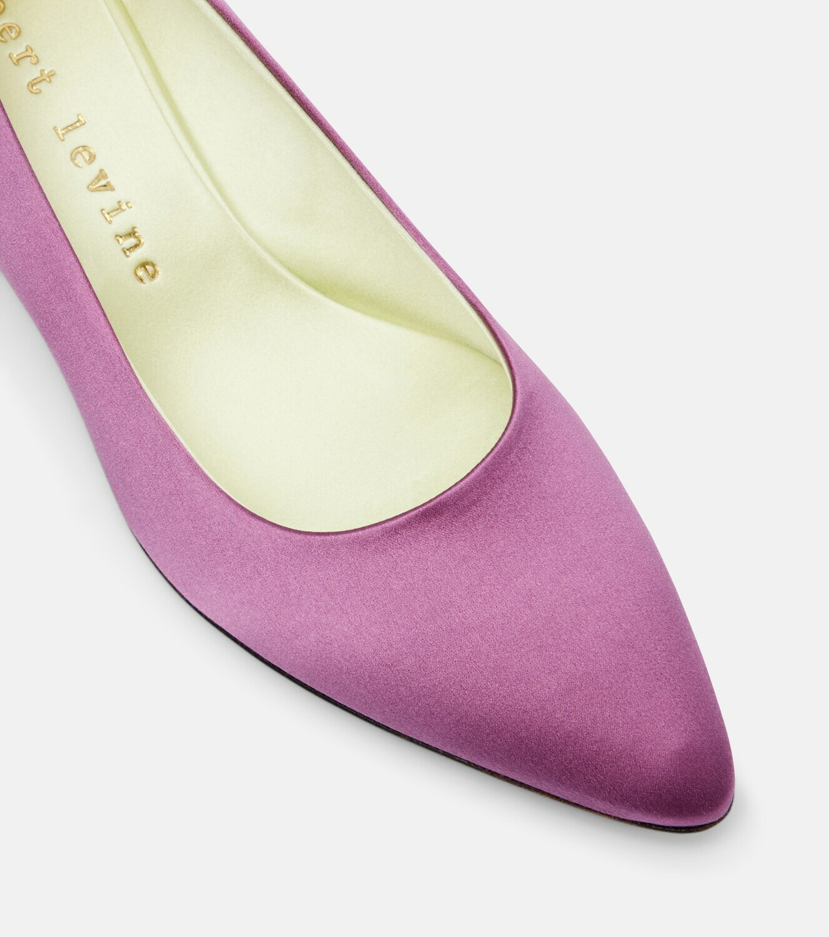 Herbert Levine Pump Du Jour satin pumps