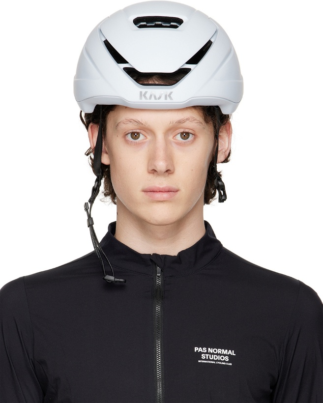 Photo: KASK White Wasabi Cycling Helmet