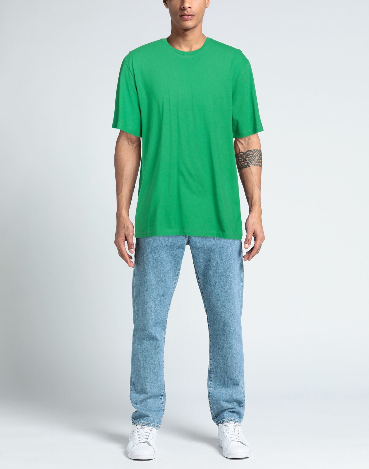 Herno Mens T-shirt in Green