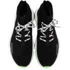 Balenciaga Black Lace-Up Speed Sneakers