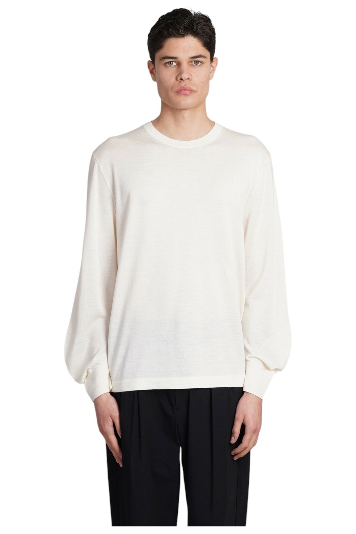 Helmut Lang 1997 Re-Edition Elbow Cut Out Sweater Helmut Lang Helmut Lang 1997 Re-Edition Elbow Cut Out Sweater Helmut Lang