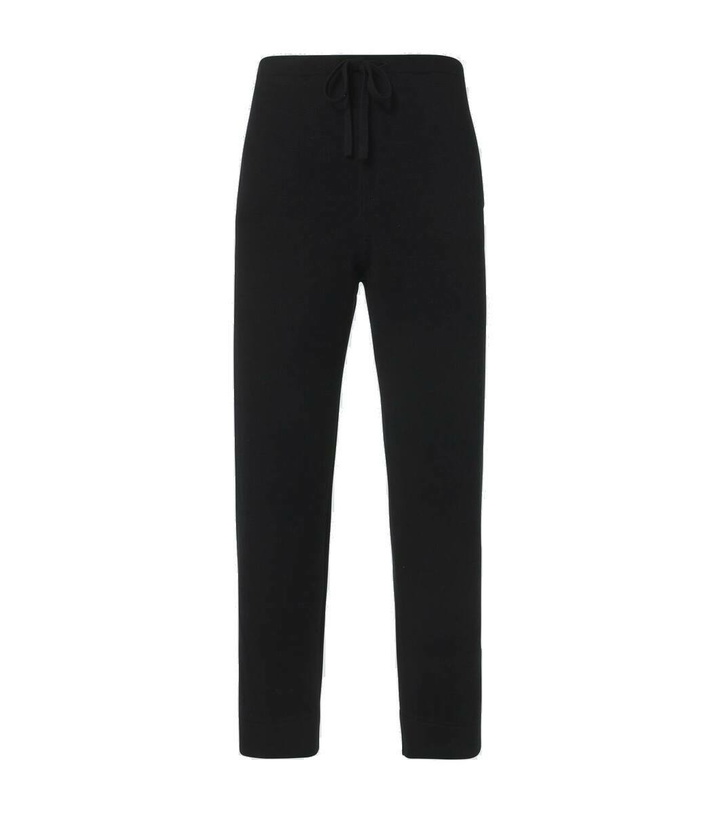 Photo: God's True Cashmere Knitted cashmere straight pants