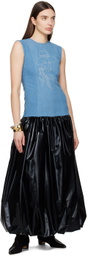 Nicklas Skovgaard Black & Blue Audrey Maxi Dress