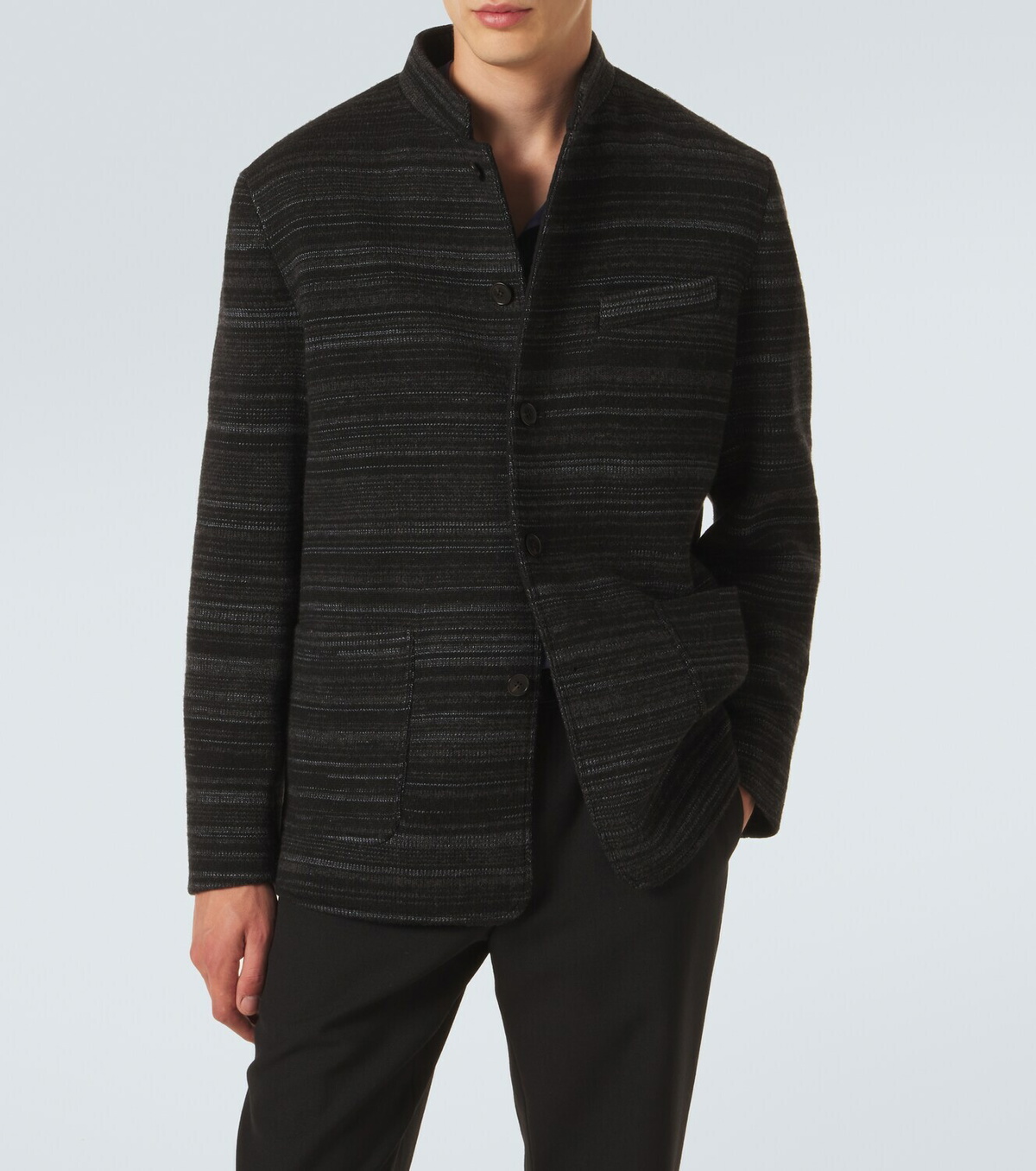 Missoni Space-dyed wool-blend jacket