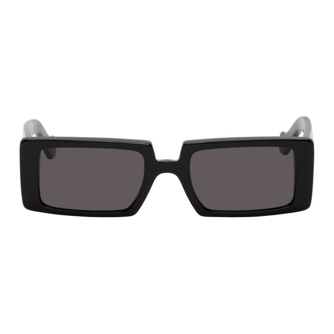Photo: Loewe Black Rectangular Sunglasses