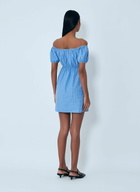 Miu Miu Plaid-Pattern Mini Dress