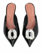 Amina Muaddi Womens Mules & Clogs in Black