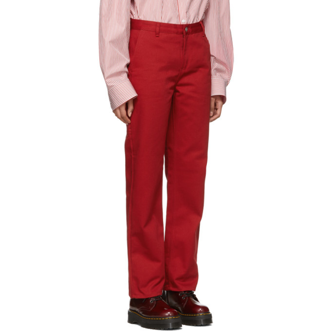 Carhartt Work In Progress Red Pierce Jeans Carhartt WIP