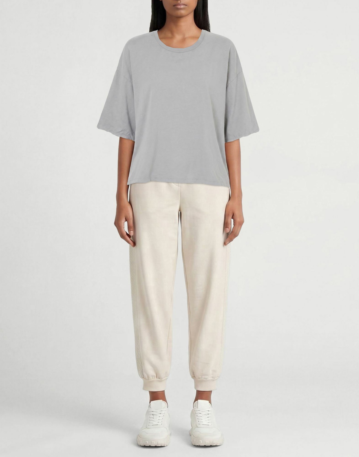 Crossley Womens T-shirt Light in Grey