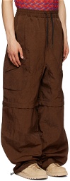 NAMESAKE Brown Telly Cargo Pants