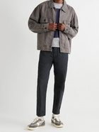 OrSlow - New Yorker Tapered Cotton Drawstring Trousers - Gray