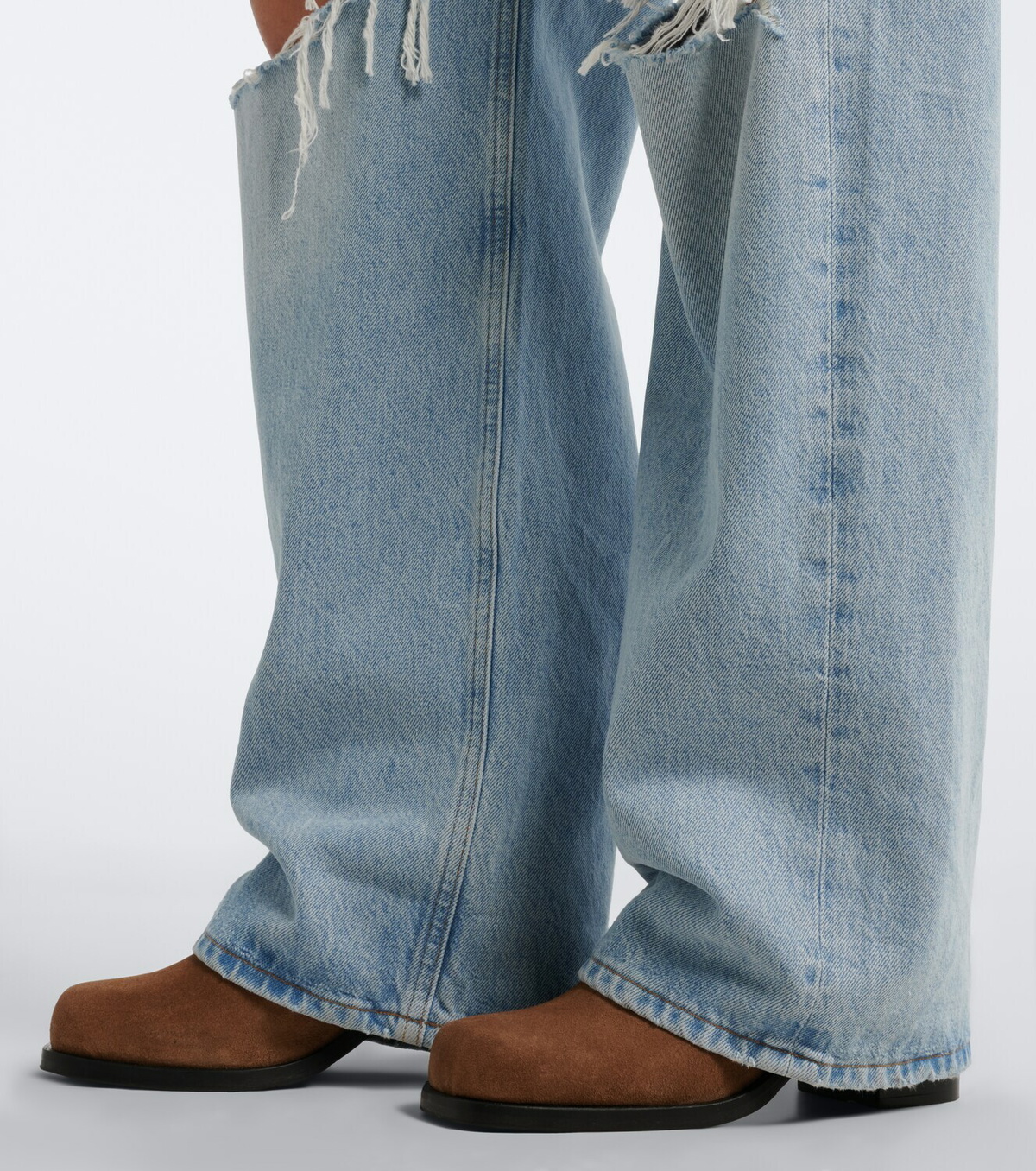 Staud Brooklyn suede ankle boots