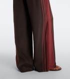 SIR Silk wide-leg pants