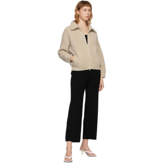 Lisa Yang Beige Cashmere The Mela Cardigan Lisa Marie Fernandez