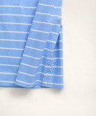 Brooks Brothers Men's Regent Regular-Fit Original Broadcloth Short-Sleeve Popover Shirt | Blue