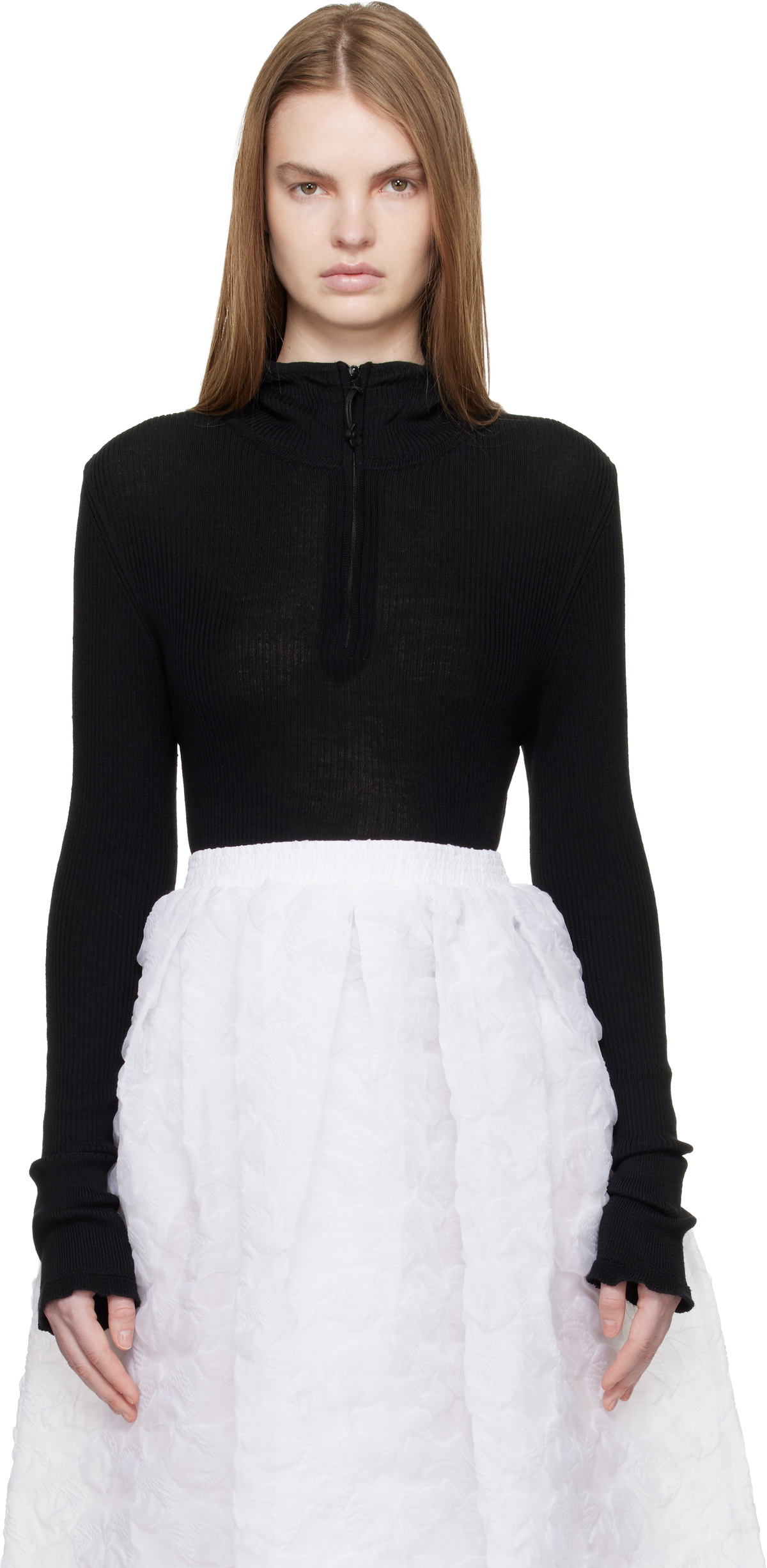 Cecilie Bahnsen Black CBbelma Hoodie