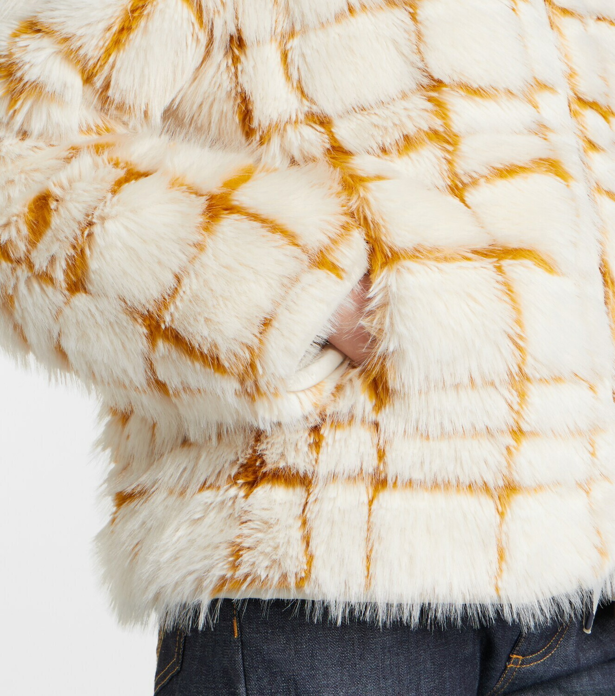 Moncler Pluvier checked jacket