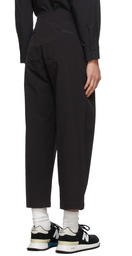 Master-Piece Co Black Packers Wide-Leg Trousers