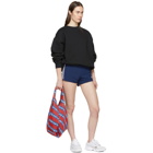 adidas Originals Blue 3-Stripe Shorts