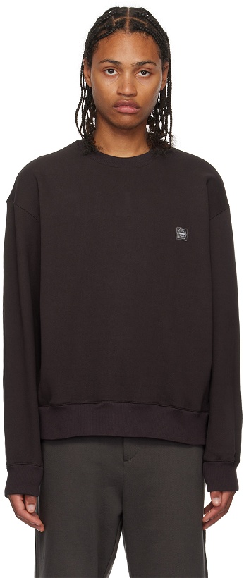 Photo: Solid Homme Brown Patch Sweatshirt