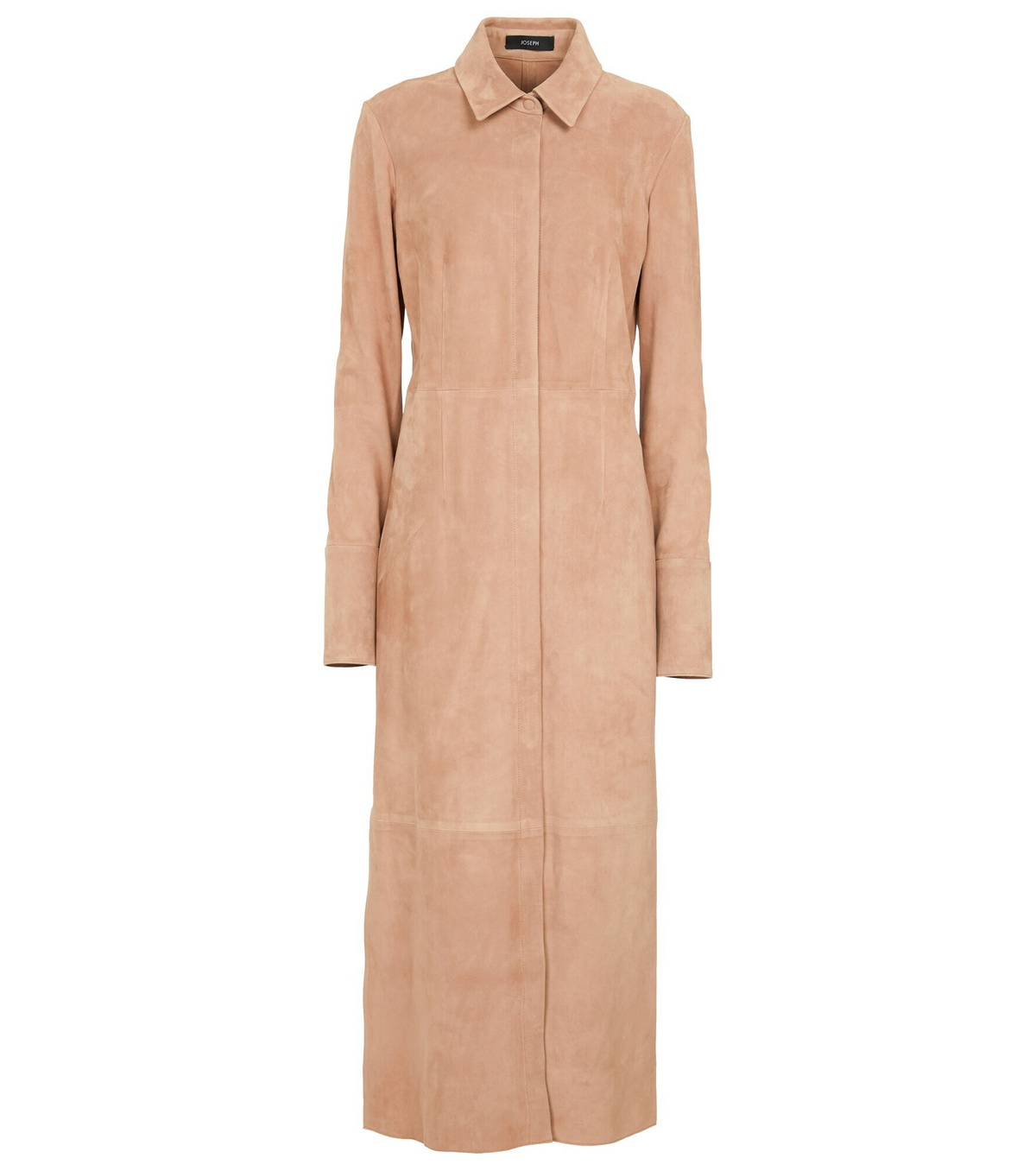 Joseph - Casia suede and leather maxi dress Joseph