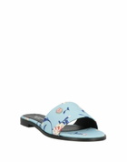 Philipp Plein Womens Sandals Sky in Blue