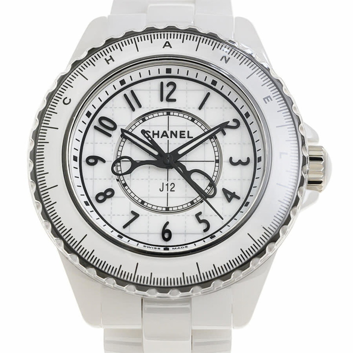 Photo: Chanel J12 Quartz White Dial Ladies Watch H9763