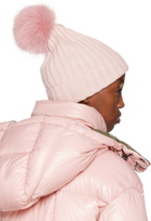 Moncler Pink Pom-Pom Beanie