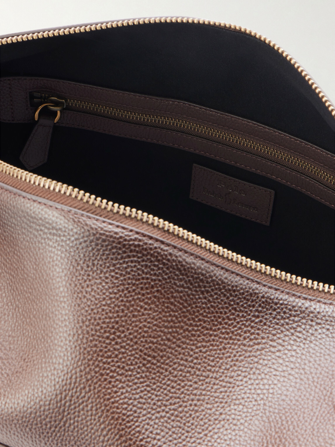 Polo Ralph Lauren - Pebble-Grain Leather Duffle Bag