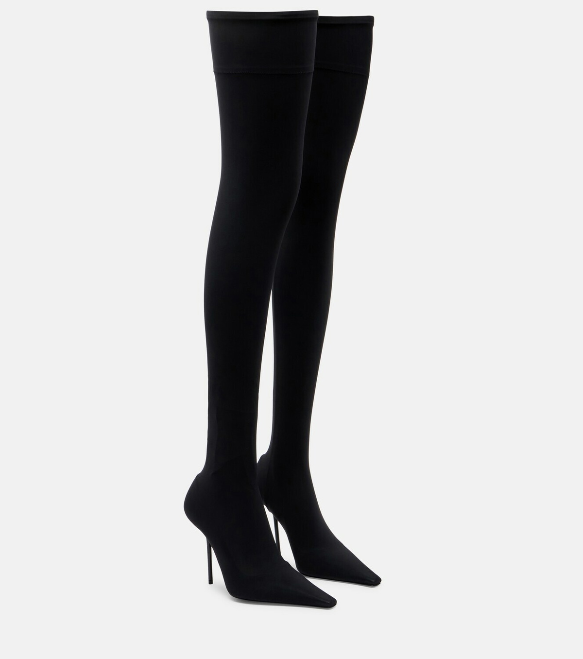 Victoria Beckham 100 jersey over-the-knee boots