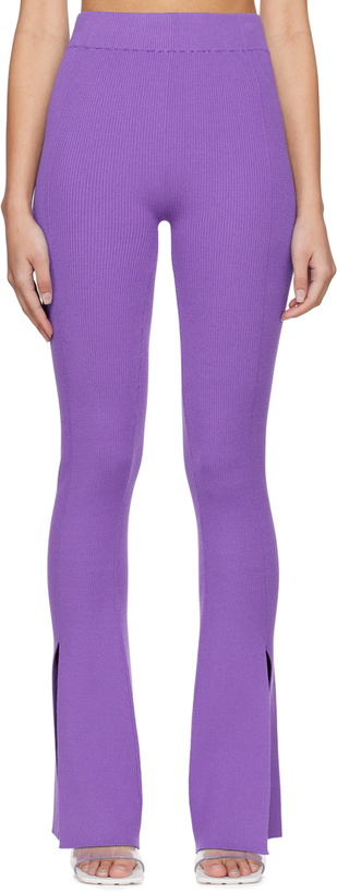 Photo: REMAIN Birger Christensen Purple Dense Lounge Pants