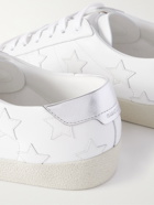 SAINT LAURENT - SL/06 Appliquéd Leather Sneakers - White