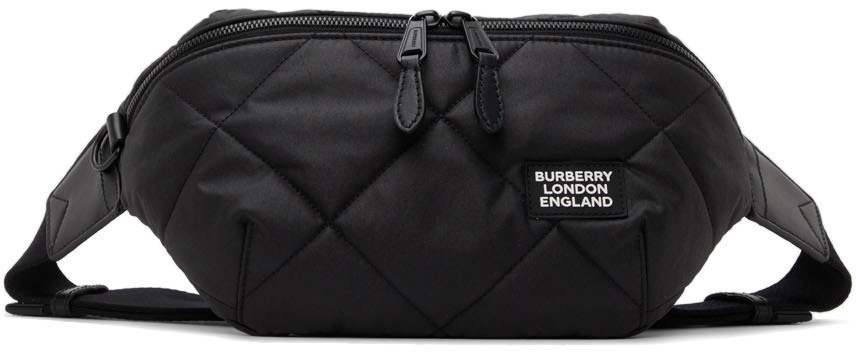 Burberry Black Quilted Diamond Sonny Bum Bag Burberry