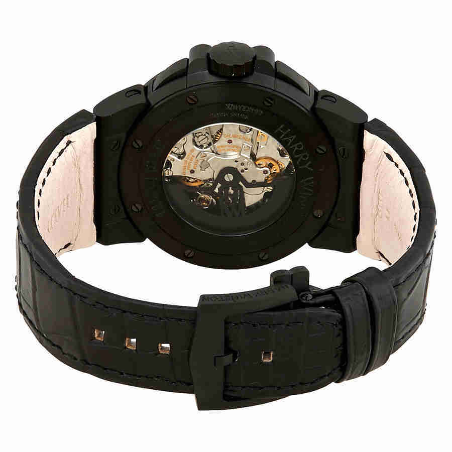 Harry Winston Ocean Triple Retrograde Chronograph Automatic Mens Watch OCEACT44ZZ002