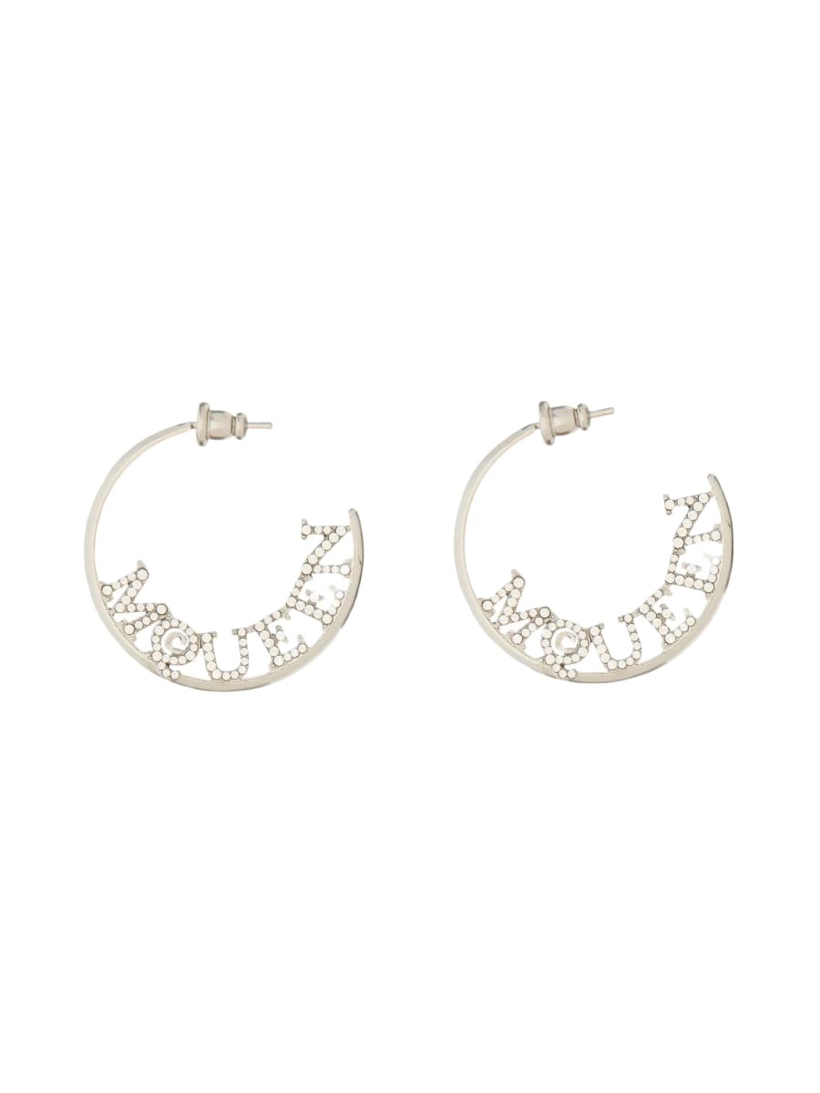 Alexander McQueen Women's Punk Hoop Earrings in Multi