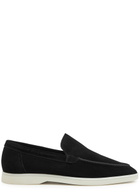 Aurélien Yacht Suede Loafers Black