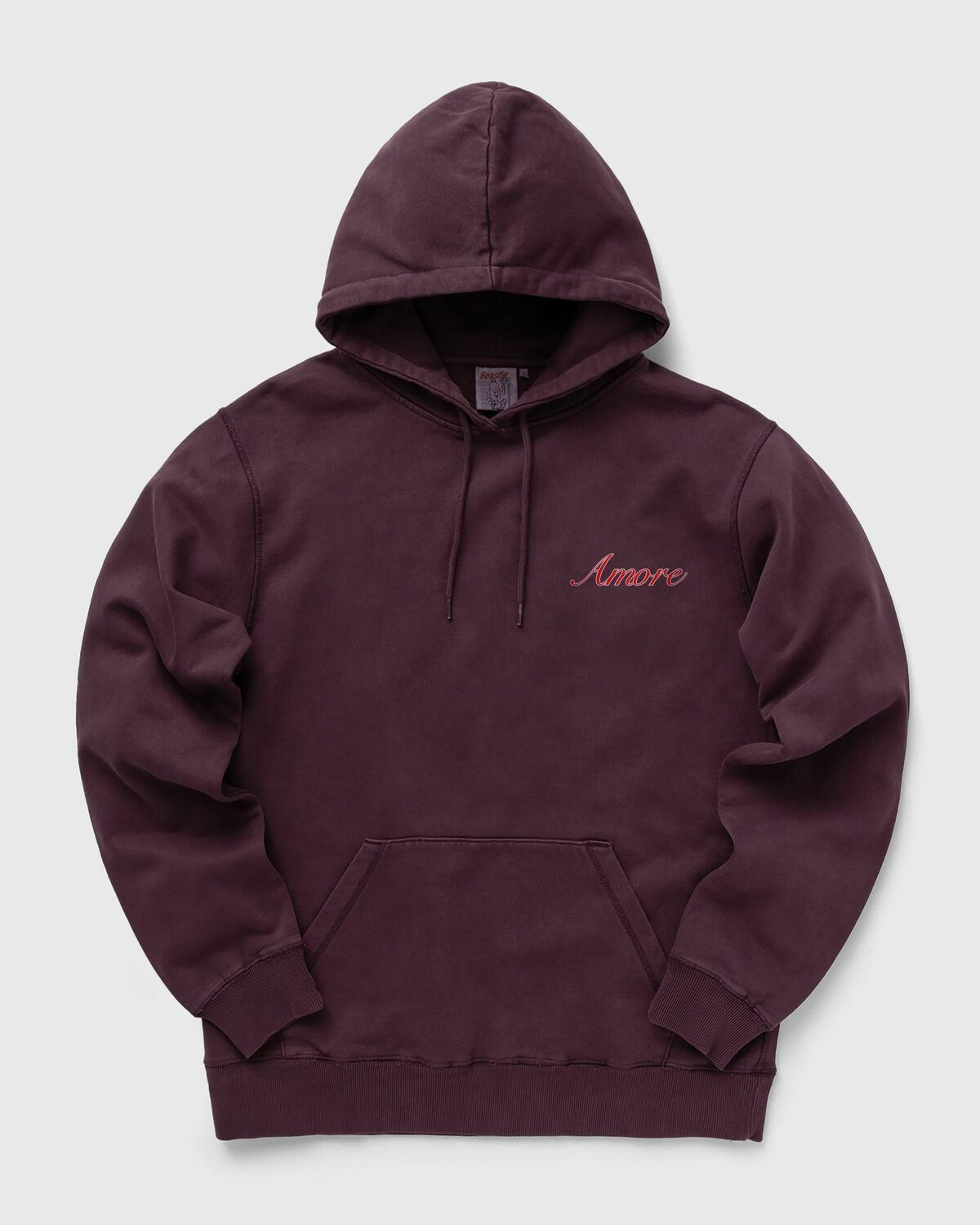 Bstn Brand Rose Hoody Purple Hoodies