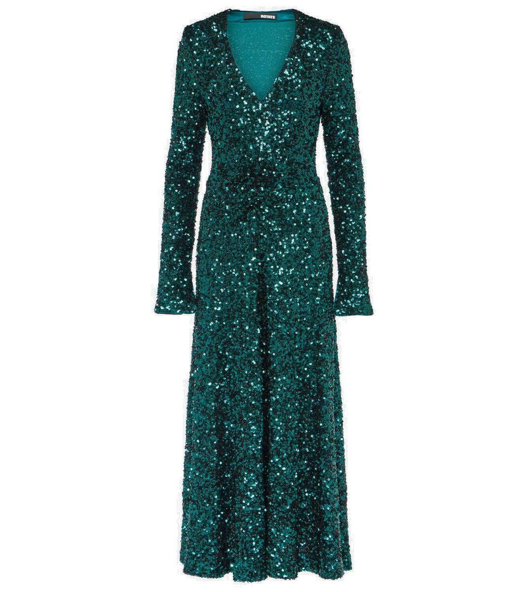 Rotate Birger Christensen Sequined midi dress ROTATE Birger Christensen