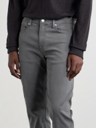 FRAME - L'Homme Slim-Fit Stretch Lyocell-Blend Trousers - Gray