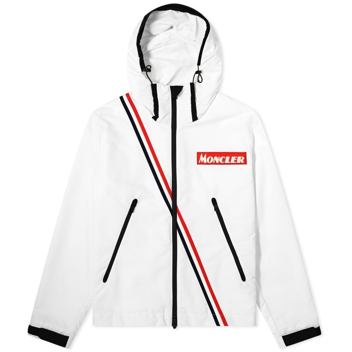 Photo: Moncler Trackehner Hooded Windbreaker