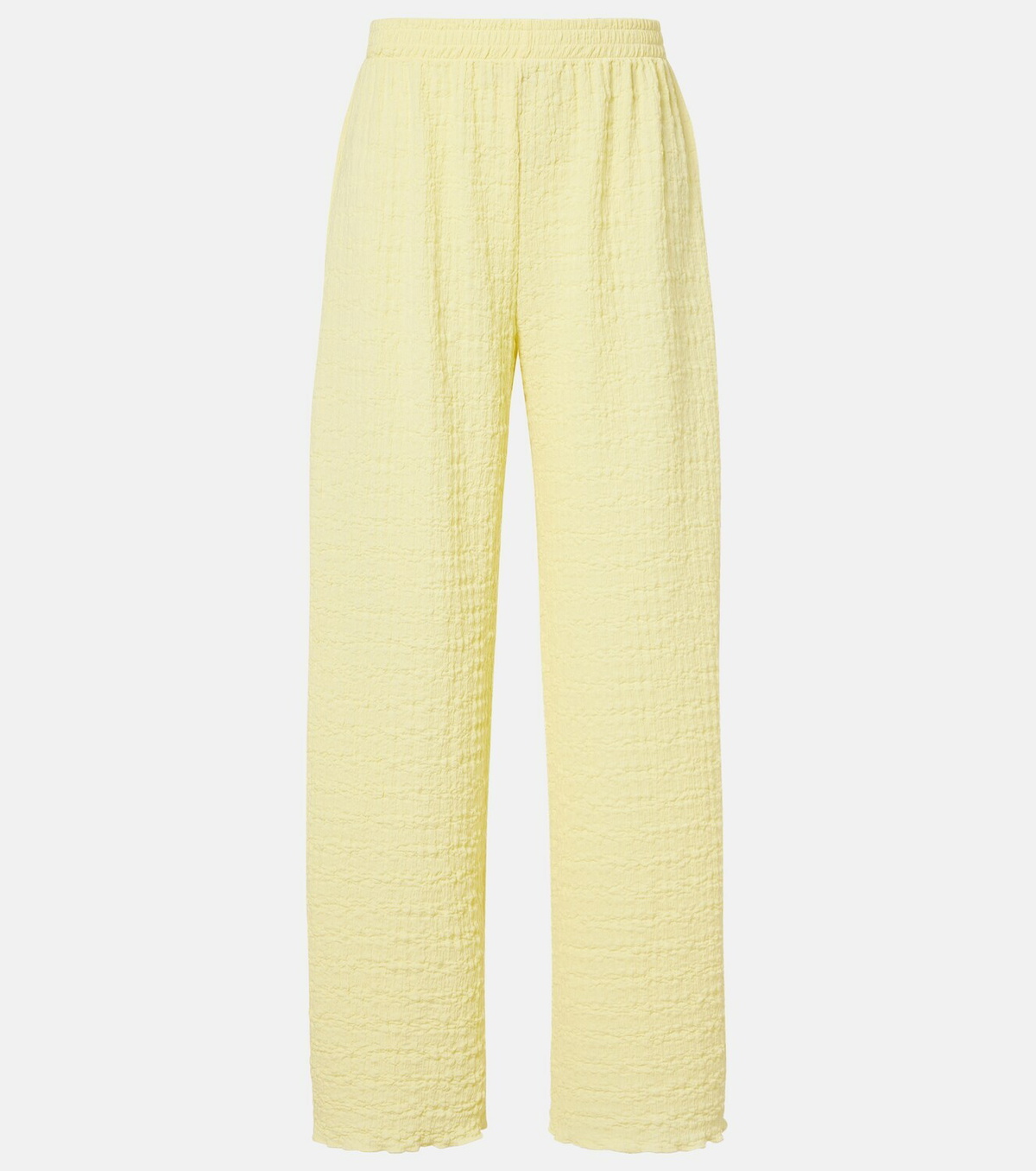 Jade Swim Mika seersucker wide-leg pants