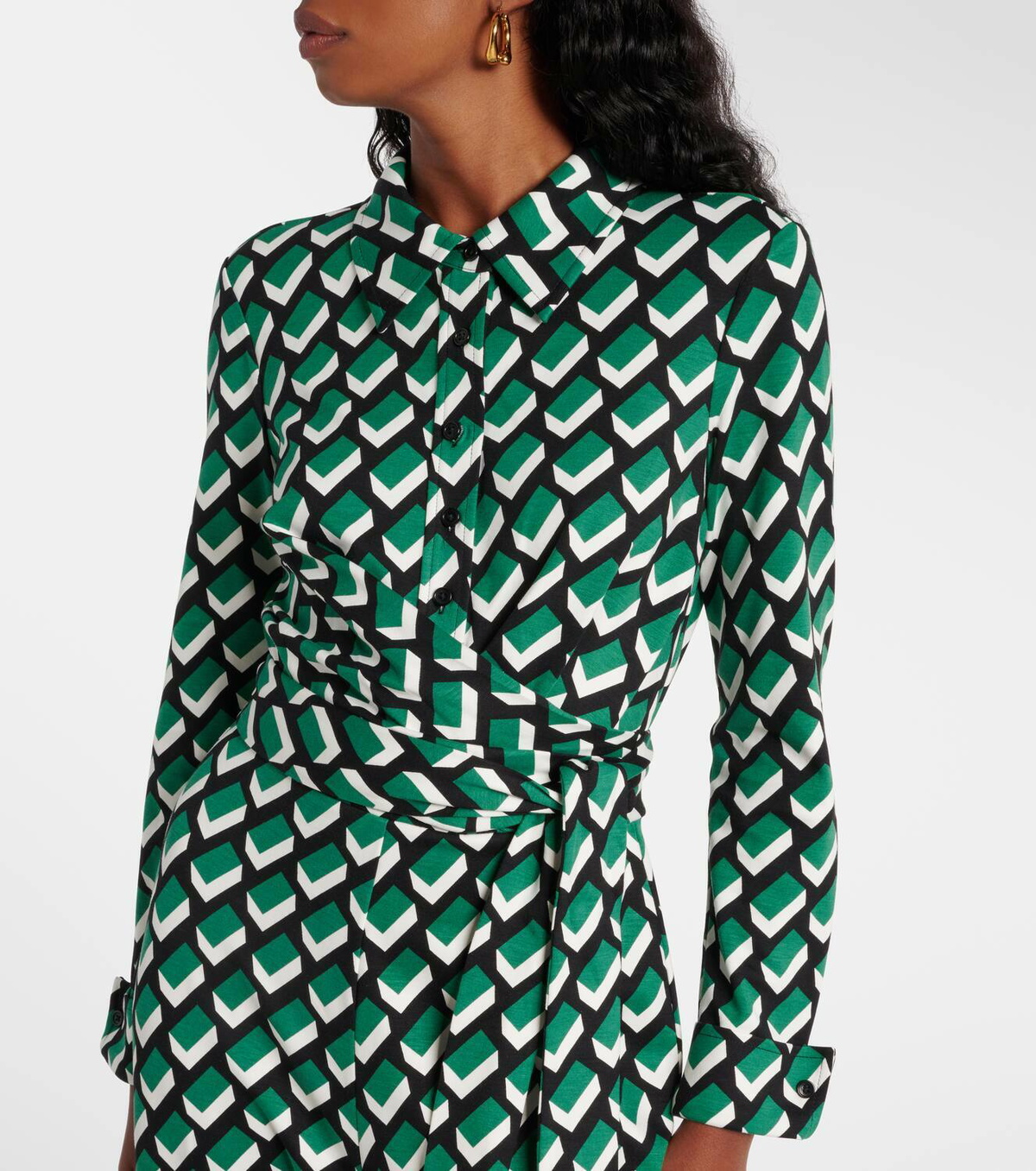 Diane von Furstenberg Michele printed jumpsuit